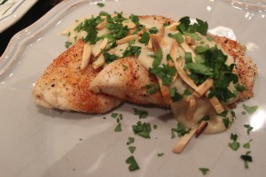 Roasted-chicken-with-garlic-cream-sauce-recipe-www.seasonedkitchen.com