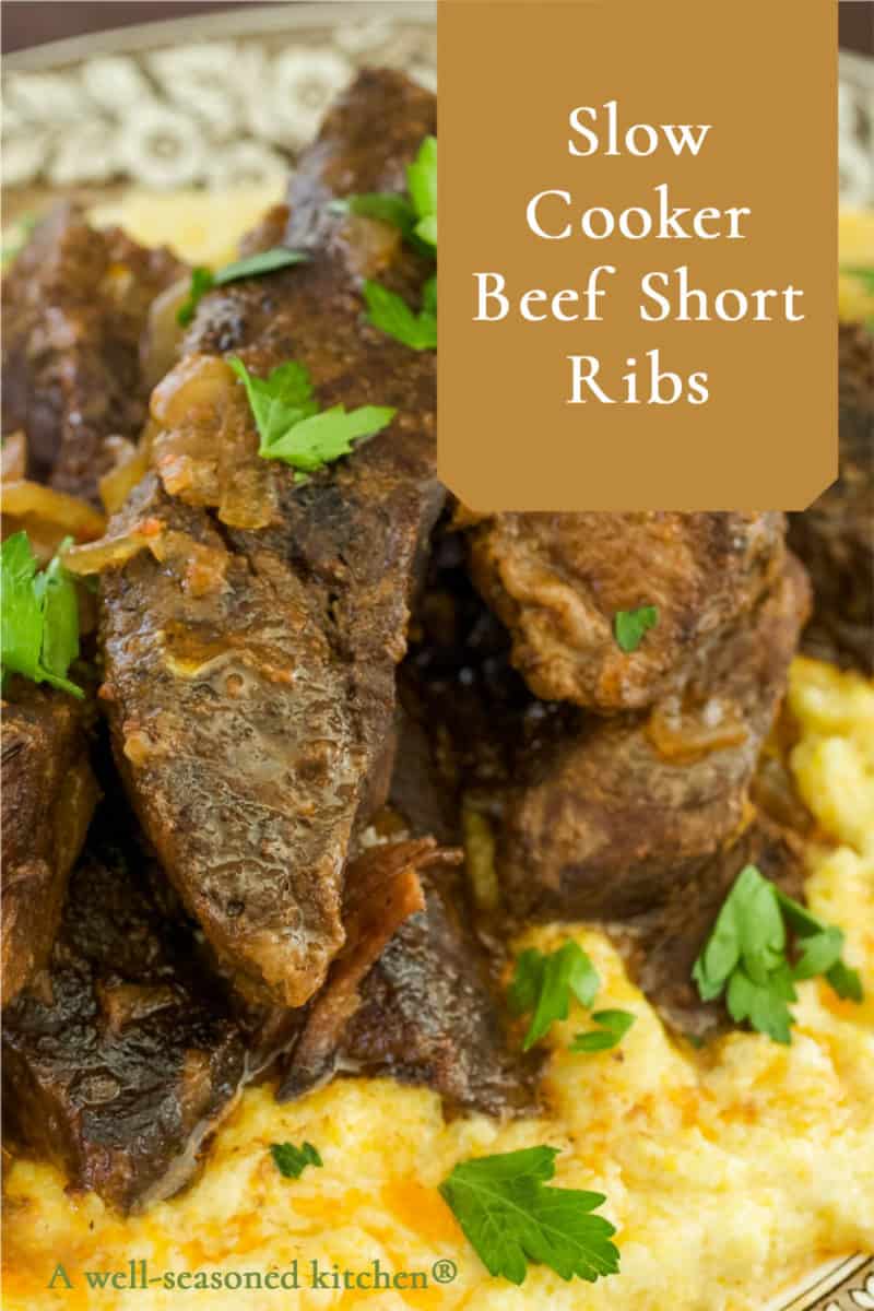 Crock Pot Beef Short Ribs A Well Seasoned Kitchen