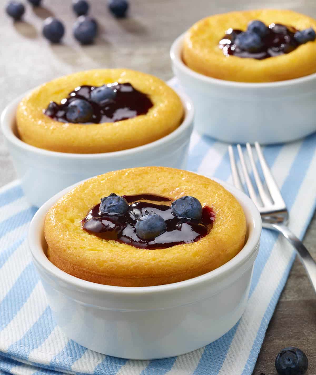 Cheese-Blintz-Souffles-Blueberry-Balsamic-Sauce-Recipe-www.seasonedkitchen.com