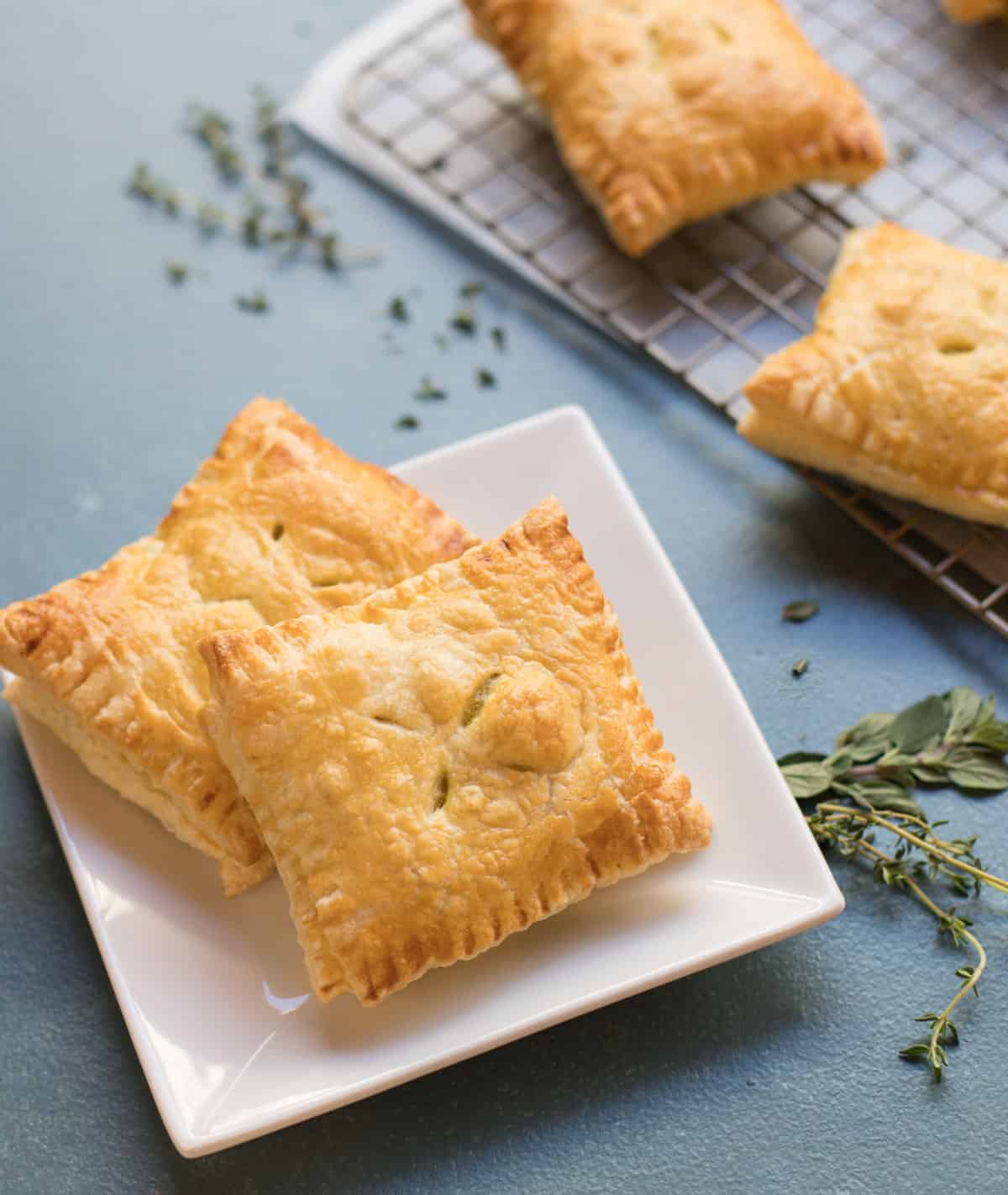 Handheld Chicken Pot Pie Envelopes 