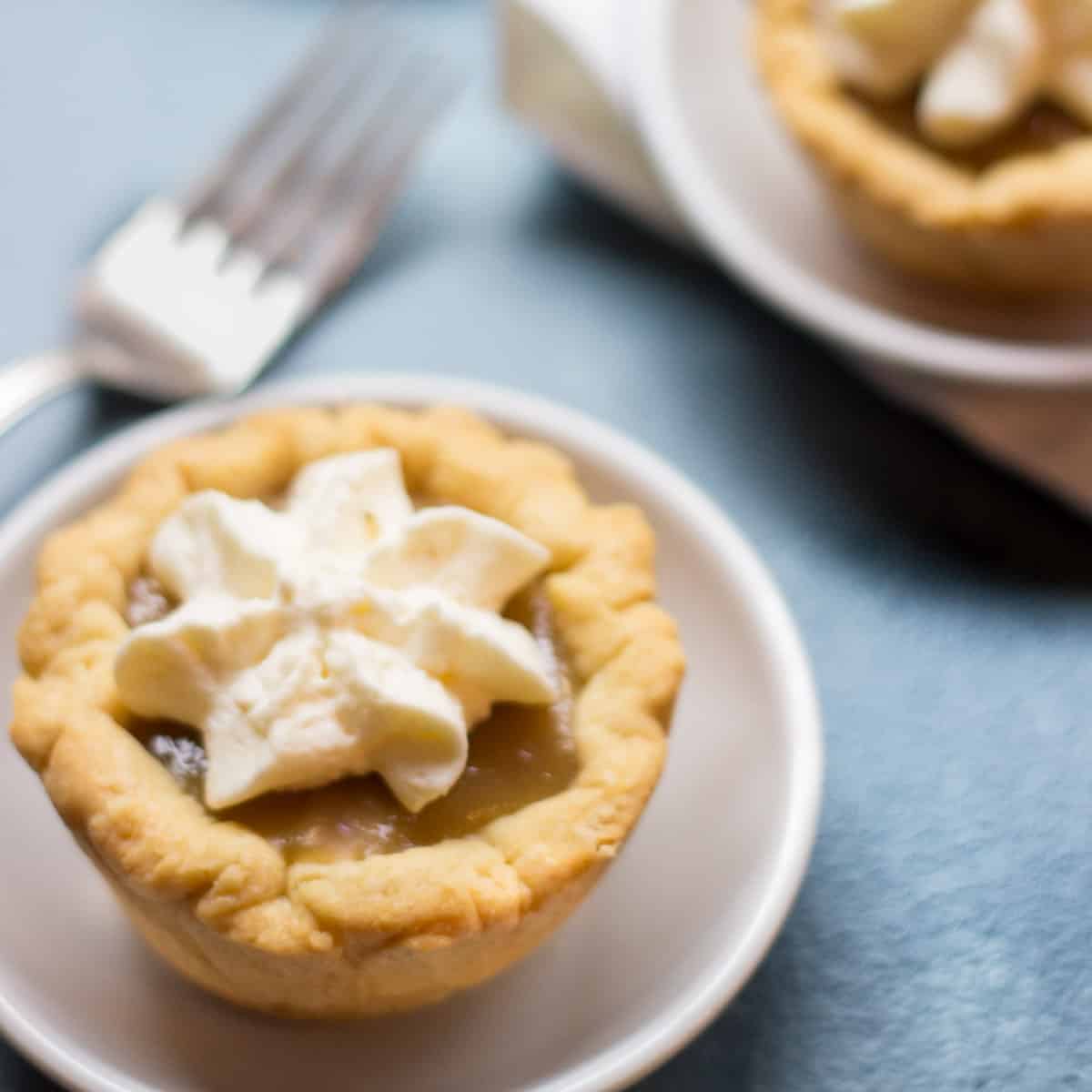 Air Fryer Mini Muffin Tin Apple Pies - Fork To Spoon