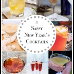 photo collage of 6 cocktails