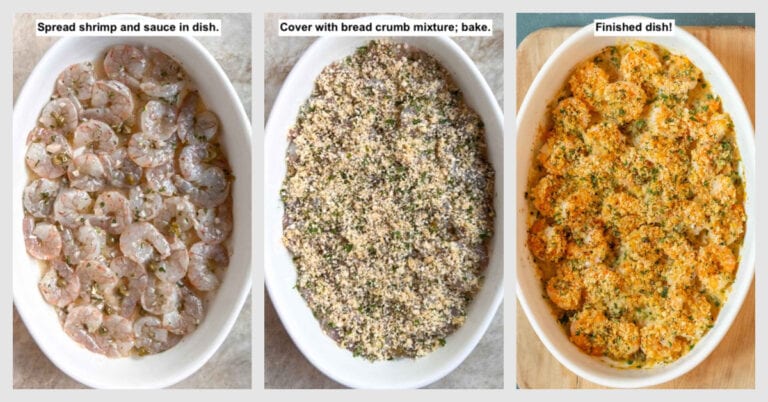 Oven Baked Shrimp with Bread Crumbs - A Well-Seasoned Kitchen