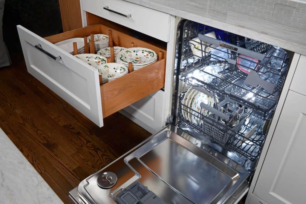 dish drawer and dishwasher