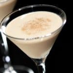 martini glass filled with a Frozen Brandy Alexander