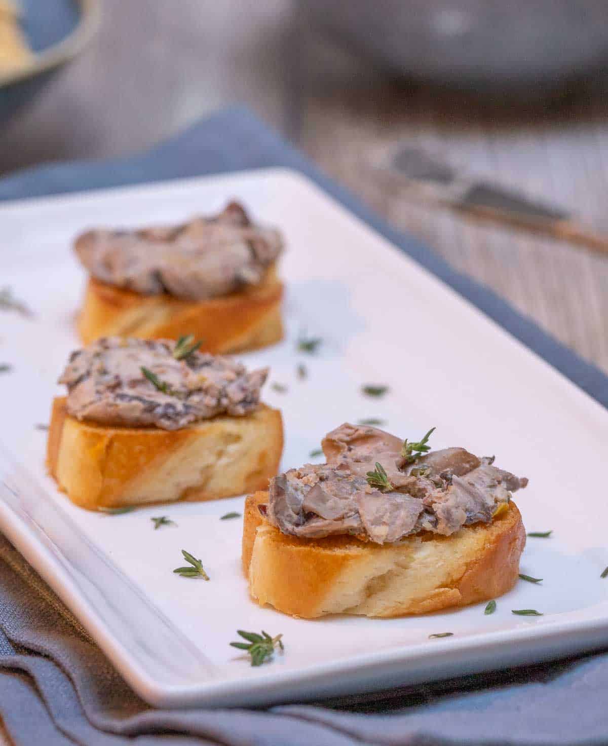 Make Ahead Mushroom Pate Recipe - A Well-Seasoned Kitchen®