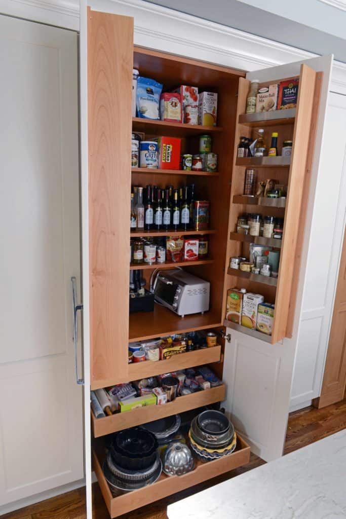 pantry close up