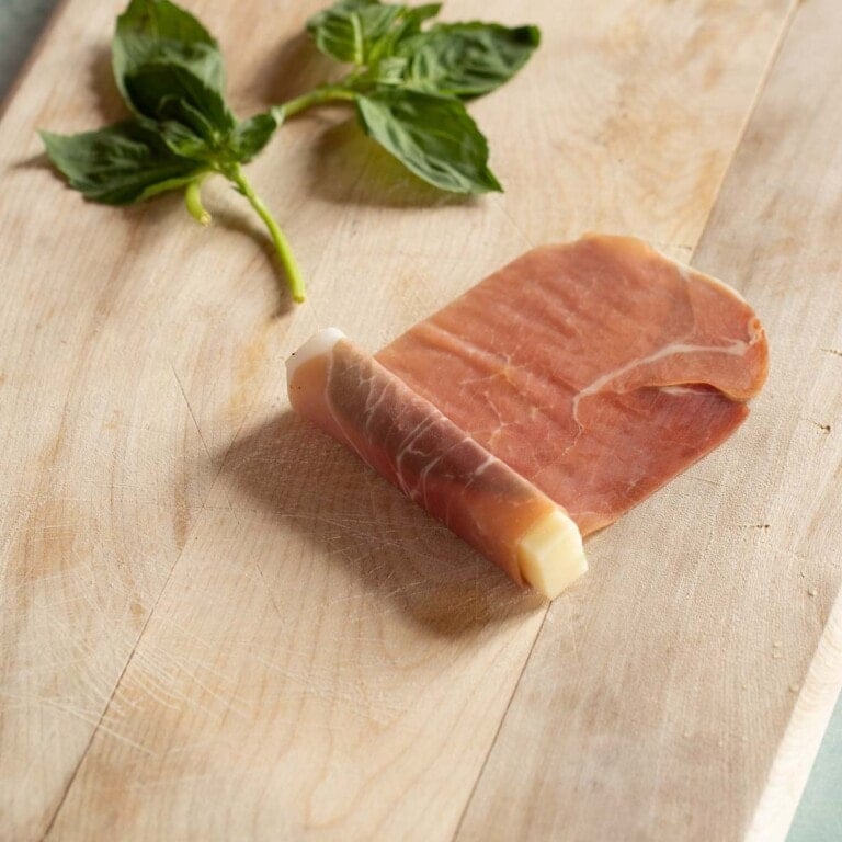 Prosciutto Wrapped Mozzarella (Only 3 Ingredients) A WellSeasoned