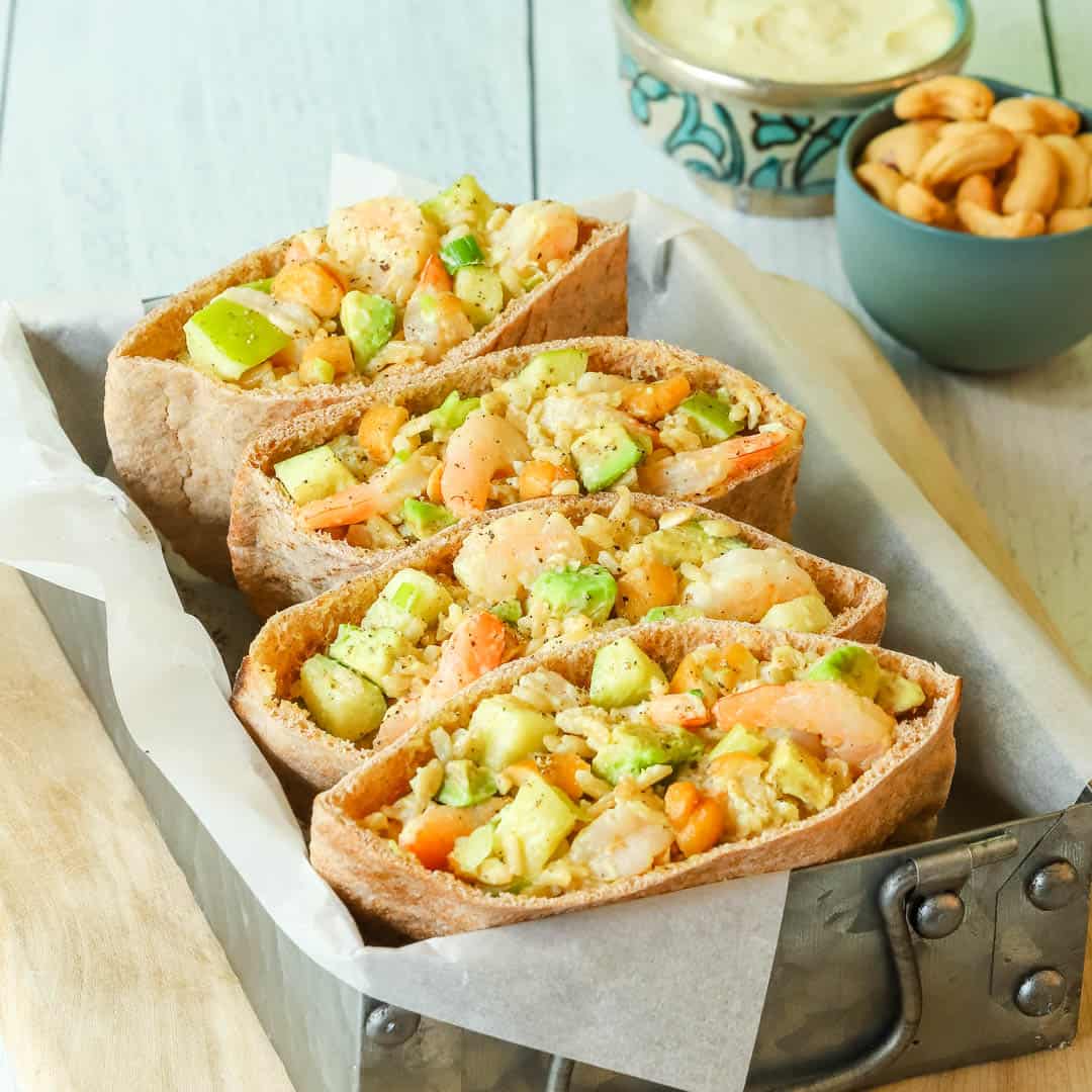 Rice and Shrimp Salad with Mayo - A Well-Seasoned Kitchen®
