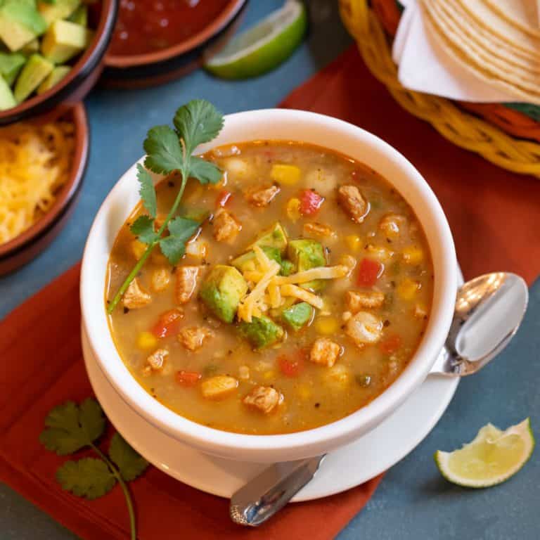 Southwestern Chicken Soup Recipe A WellSeasoned Kitchen®