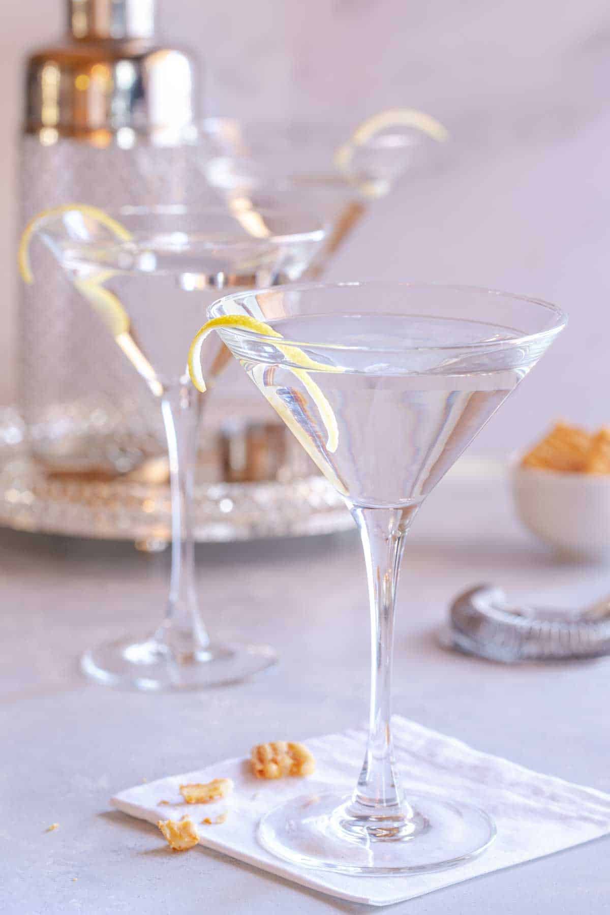 Vodka Martini with a Twist A WellSeasoned Kitchen®